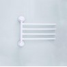 Porte-serviettes, porte-serviettes, porte-serviettes Salle de bains ventouse porte-serviettes créatif rotatif 4 bras ventouse