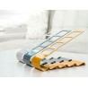 Gullor Fer Quatre Bureau TV Climatisation Stockage Remote Control Rack - Blanc