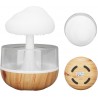 TOPINCN Zen Raining Cloud Veilleuse Aromathérapie Diffuseur D'huiles Essentielles Micro Humidificateur Fontaine de Bureau Chevet