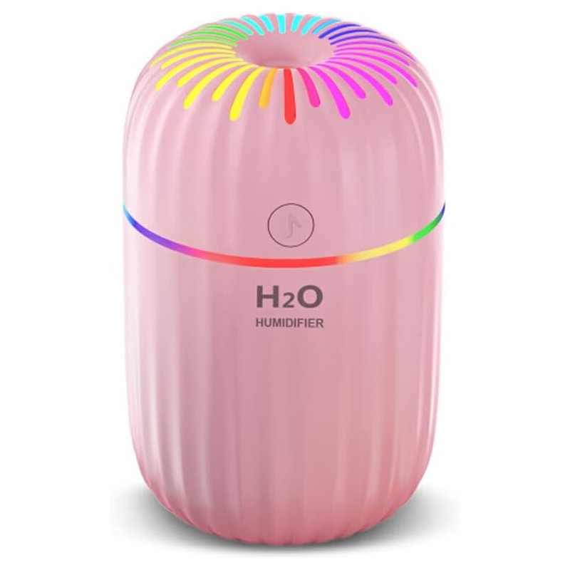 rongweiwang Humidificateur d'air 300 ML Bureau Chambre diffuseur brumisateur Portable Voyage décoration brumisateur