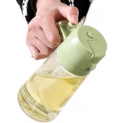 Pulvérisable et Versable Verre Bouteille D'huile