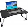 Table de lit pour Ordinateur Portable, Bureau Debout pour lit et canapé, Plateau de lit pour Petit déjeuner, Support de Lecture