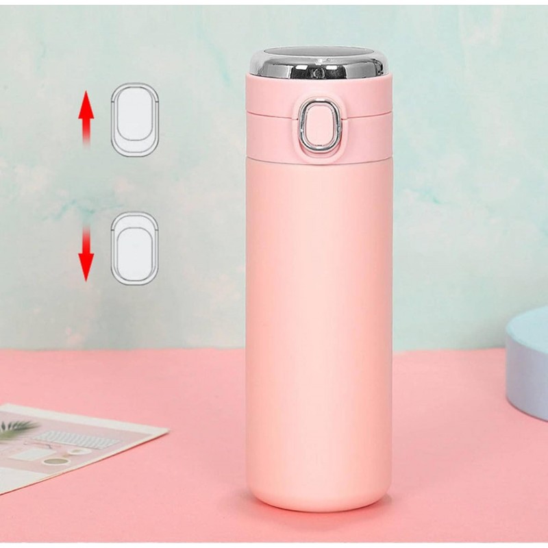 NC 320ML/420ML Smart LED Affichage De La TempéRature Thermos Thermos Tasse en Acier Inoxydable Thé Café Tasse Sports De Plein