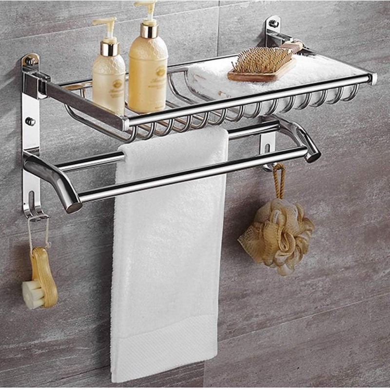 Étagères de salle de bain exquises Rangement de salle de bain