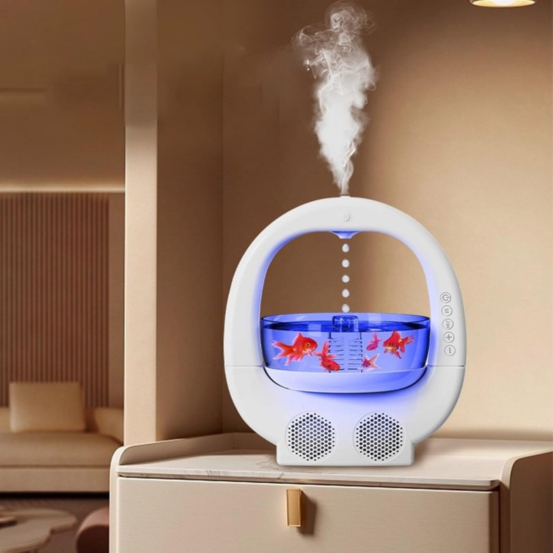 Humidificateur d'intérieur avec fonction eau Humidificateurs de chambre à coucher Humidificateur d'air multifonctionnel